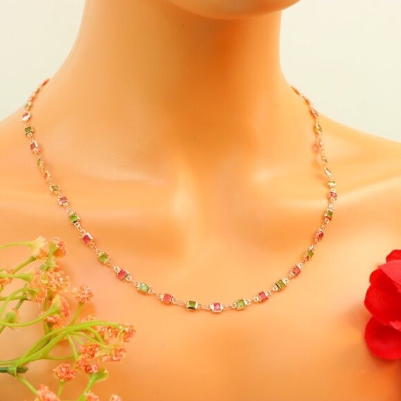 "New Beautiful Design Necklace Chain for Women/Girls, Gift, N526 - Picture 9 of 10